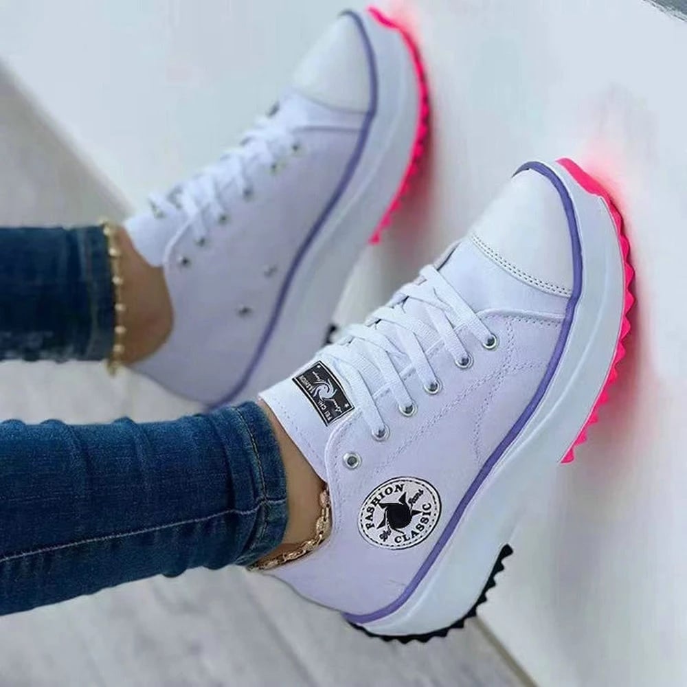2023 Fashion Trainers Sneakers Running Sport Shoes for Women and Ladies Purple Black Casual