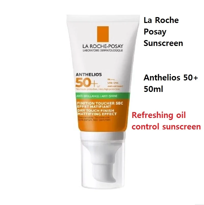 2Pcs La Roche Posay Sunscreen and Effaclar duo+ SPF50+ Oil Control Acne Removal Cream Acne Spots Moisturizing Cream Face Care