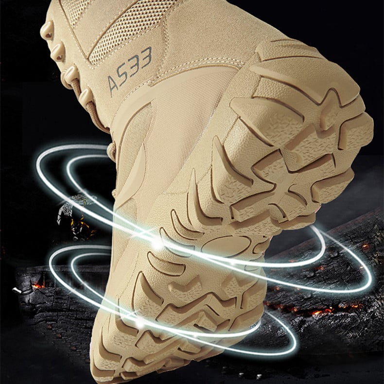 New Outdoor Hiking Boots Men Breathable Suede Desert Boots Training Boots Outdoor