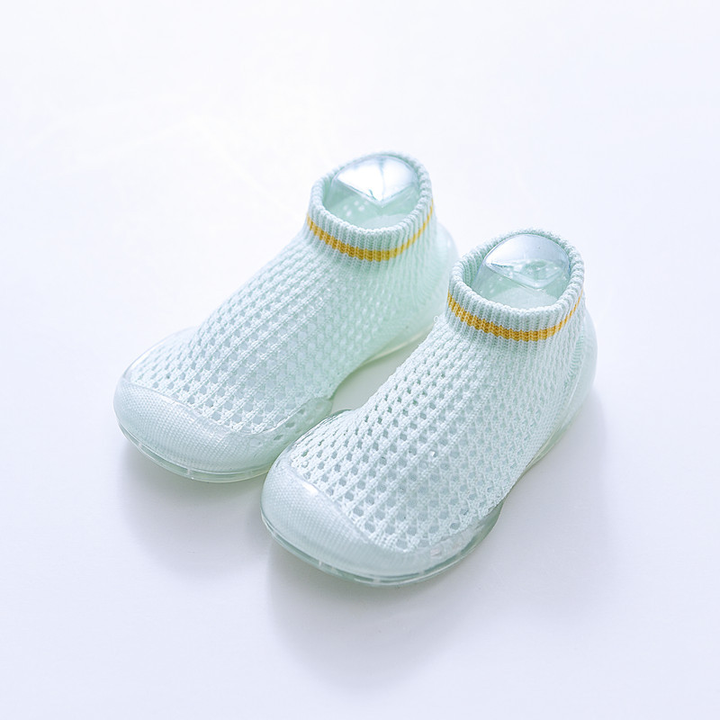Summer Children Casual Shoes Baby Girl Boy shoes Newborn First Walkers Mesh Non Slip Socks Toddler Infant Designer Sneakers