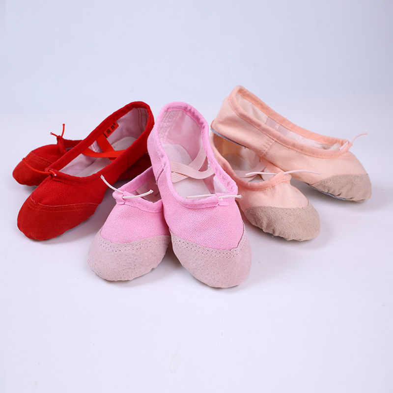Yoga Slippers Gym Teacher Yoga Ballet Dance Shoes For Girls Woman Canvas Ballet Shoes Kids Children