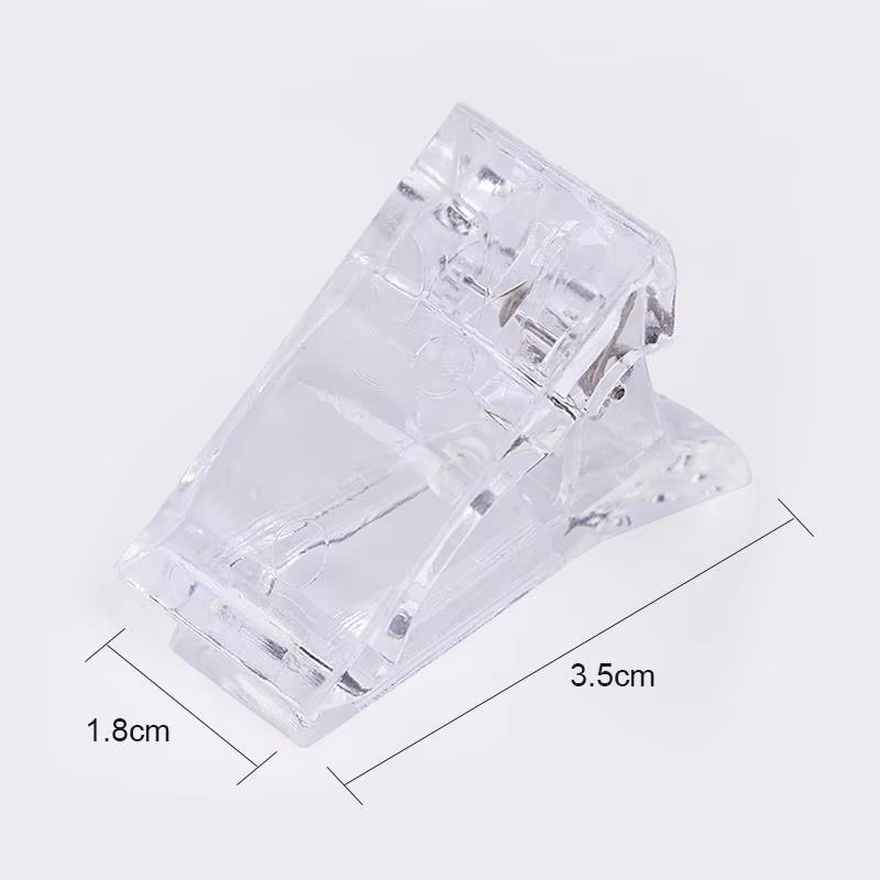 1pcs/set Acrylic Nail Clip Gel Polish Quick Building Tips Clip Finger Nail Gel Polish Extension UV Lamps Manicure Nail Art Tool