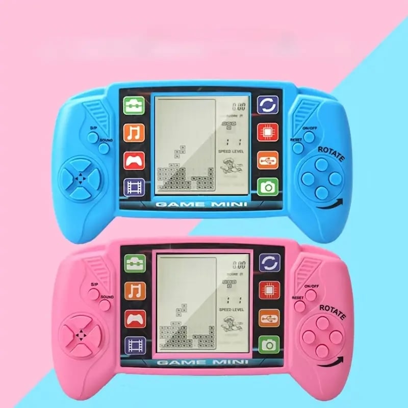 Big Screen, Retro, Classic Children's Handheld Game Console, Electronic Toys