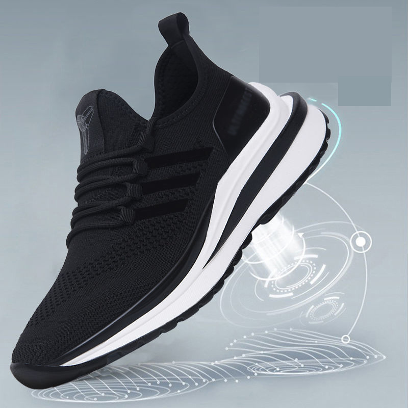 Spring and Summer New Men's Sports Shoes Casual Shoes Mesh Breathable Fashion Student Running Men's Shoes