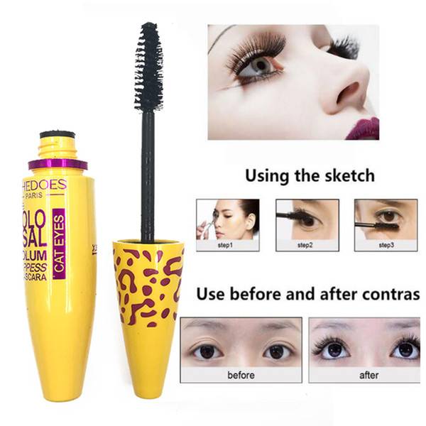 2023 Makeup Cosmetic Length Extension Long Curling Eyelash Black Mascara Eyelash Lengthener Makeup Maquiagem Rimel Mascara