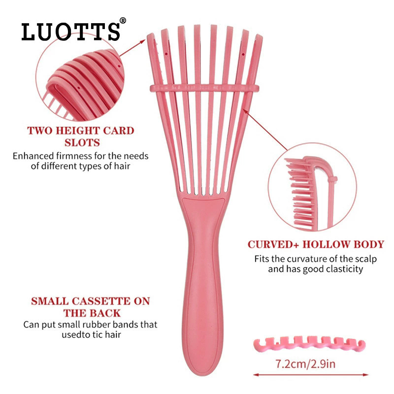 1pc Hair Brush For Scalp Massage, Untangling Brush, Hair Comb, Untangling Brush, Curly Hair Brush, Salon For Men And Women