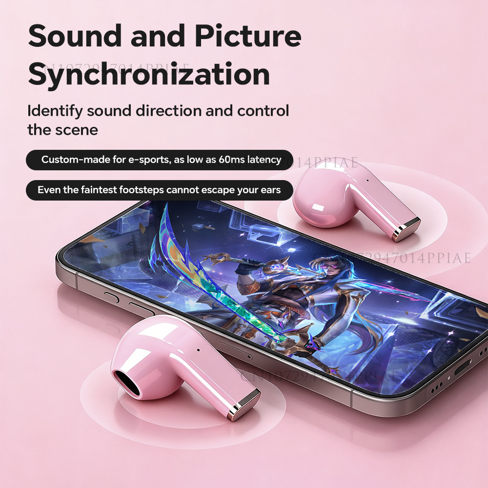 Origina Apple AirPods Pro5s TWS Bluetooth Earphone Wireless Headphones HiFi Music Earbuds Sports Gaming Headset For IOS Android