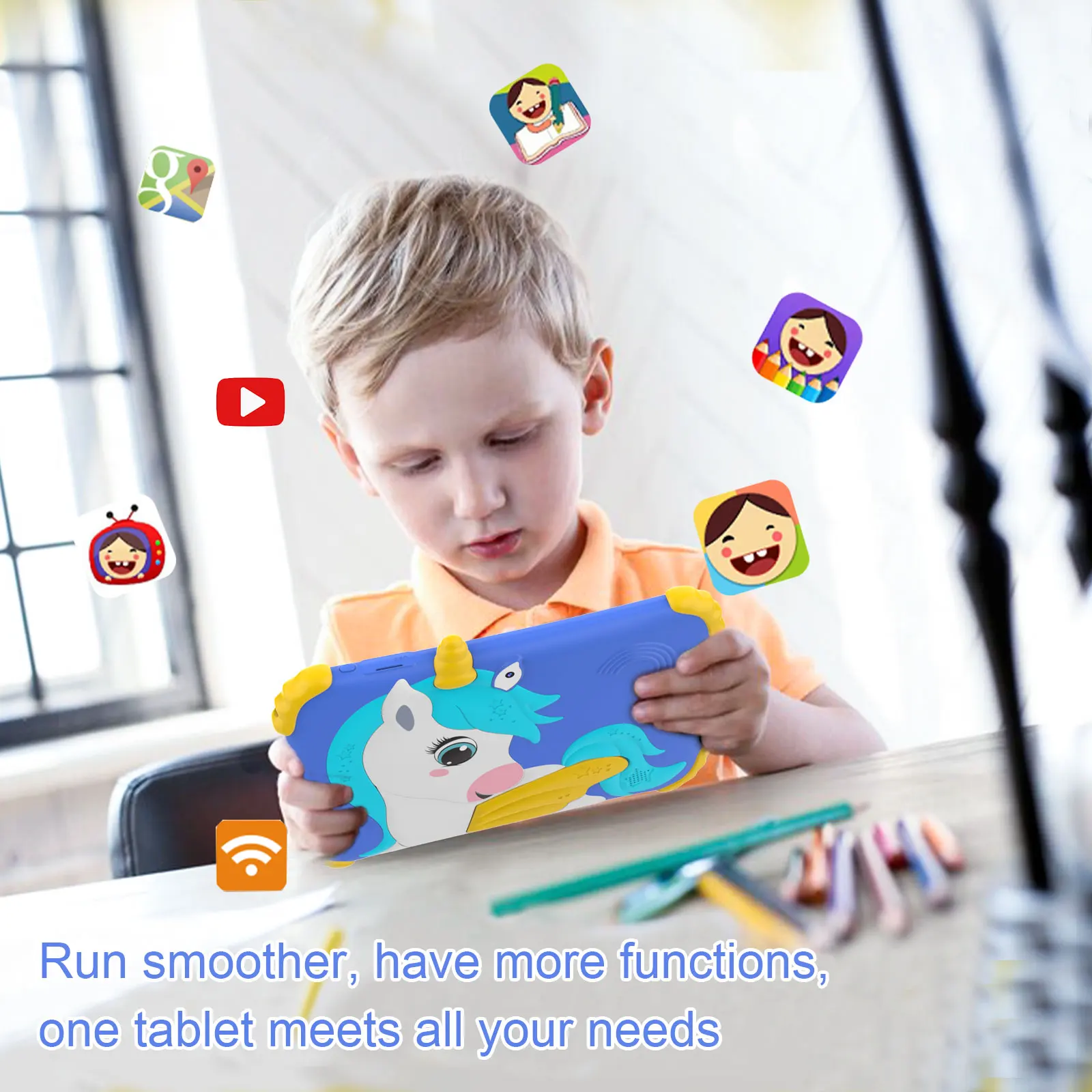 7 Inch 2GB 32GB Animal Design Para Children Educational for Child Toddler Learning Tab Tablette Pour Enfant Kids Tablet