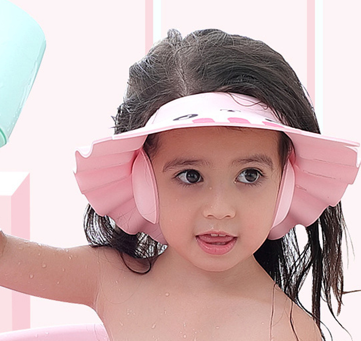 Children's Waterproof Ear Protection Men's And Women's Children's Hair Bath Cap