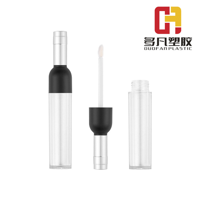 Wine Bottle Lip Color Wine Bottle Lip Color Mouth Red Lip Glaze DIY Lip Color Tube Cosmetic Packaging Materials