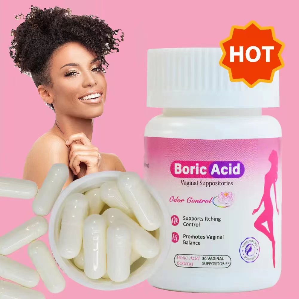 Yoni Pops Boric Acid Vaginal Suppository Vagina Care Health 30pcs/bottle