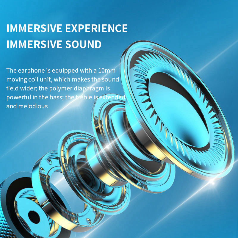 TWS Neck Wireless Bluetooth Earphones 48H Long Life Sports Running Headset Waterproof Sport Earbuds Noise Reduction Headphones