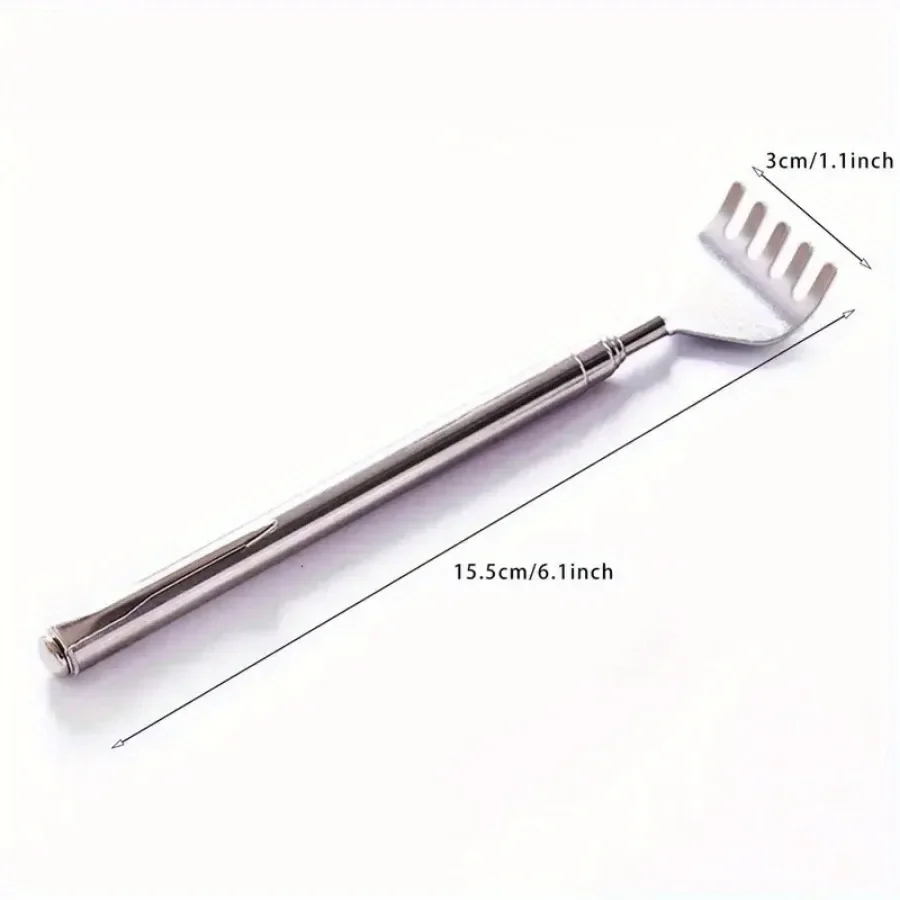 Portable Stainless Steel Telescopic Back Scratcher