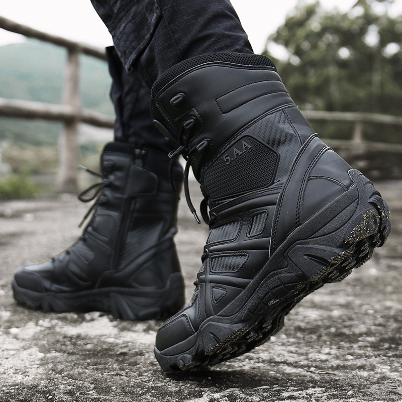 2023New Hiking Boots Men Breathable Suede Desert Boots Training Boots Outdoor