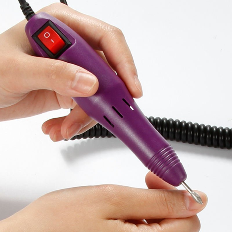 Professional Manicure Machine Set Electric Nail Drill Bits Mill Cutter Nail Art Sanding File Gel Cuticle Remover Ceramic Cutter