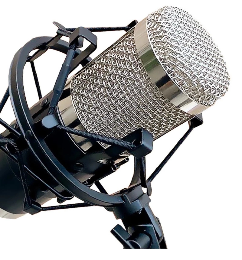 Portable and widely compatible with BM800 metal mesh studio home KTV computer recording condenser microphone