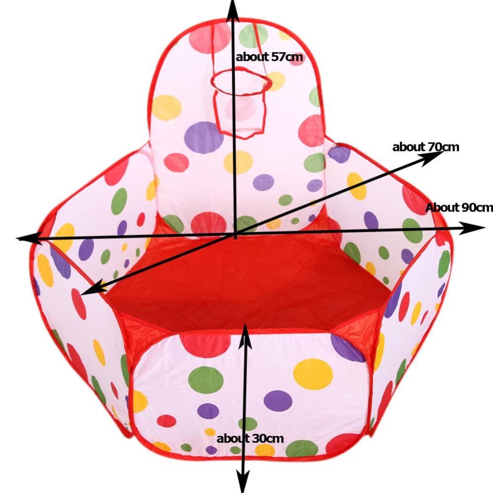 Pool Balls Kids Toys Kids Ocean Balls For The Pool Outdoor Game Hut Pool Baby Play Tent Toys for Children piscina de bolinha