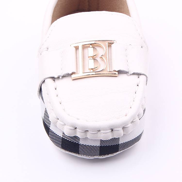 Buy 1 get 1 Summer new 0-1 years old rubber sole casual breathable baby shoes female baby Velcro artificial PU toddler shoes