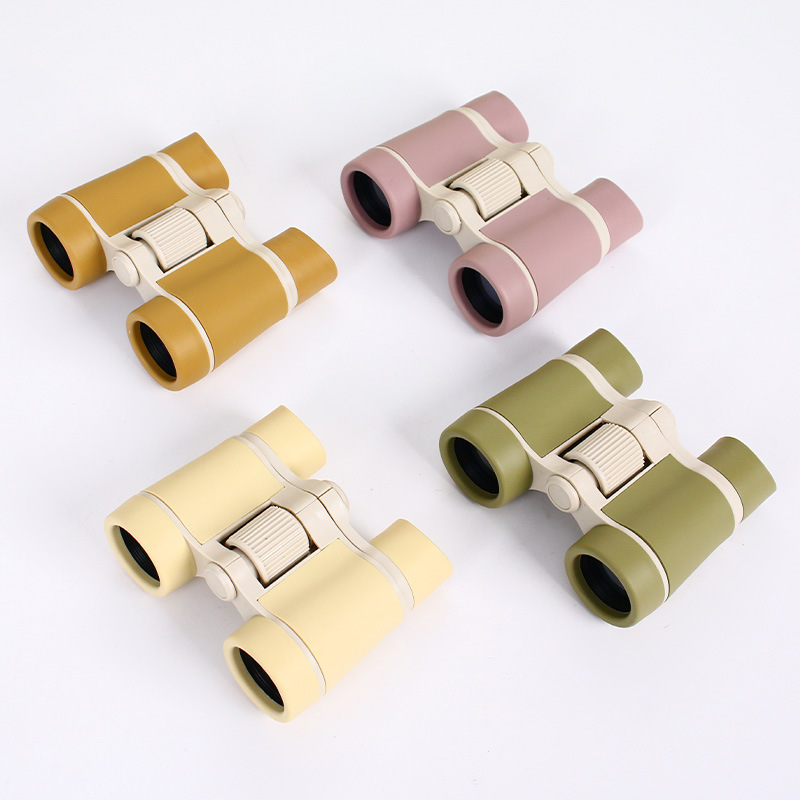 Professional 4x30 Kids Binocular Folding Optics Children Educational Learning Telescope Bird Watching