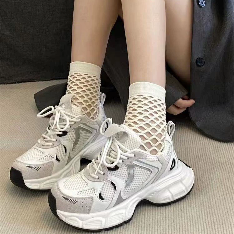 Women's Luxary Sneakers 2025 Mesh Breathable Shoes for Women Sports Running Casual Ladies Fitness Vulcanize Shoes Baskets