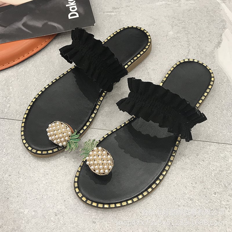 Slippers Women Sandals Platform Sandals Shoes Women Bow Summer Sandals Slipper Indoor Outdoor Flip-flops Beach Shoes Female