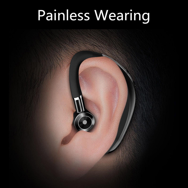 Wireless Headset Bluetooth 5.0 Earphone HiFi Stereo Waterproof Business Headphone Earpiece Handsfree With Mic for Huawei Xiaomi
