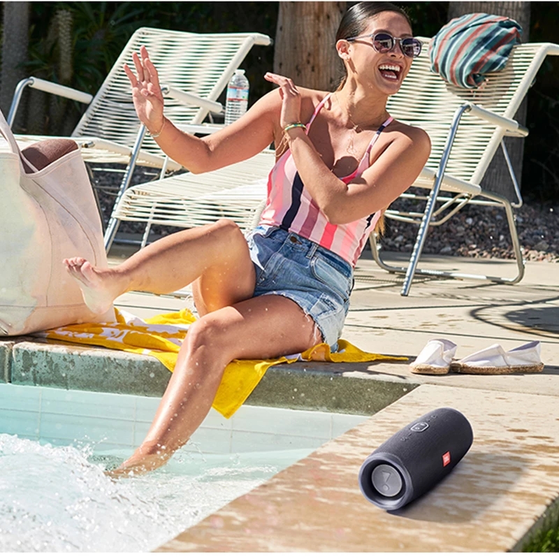 JBL Charge 3 IPX7 Waterproof Outdoor Music Hifi Sound Deep Bass Speaker JBL Charge3 Wireless Bluetooth Portable Speaker