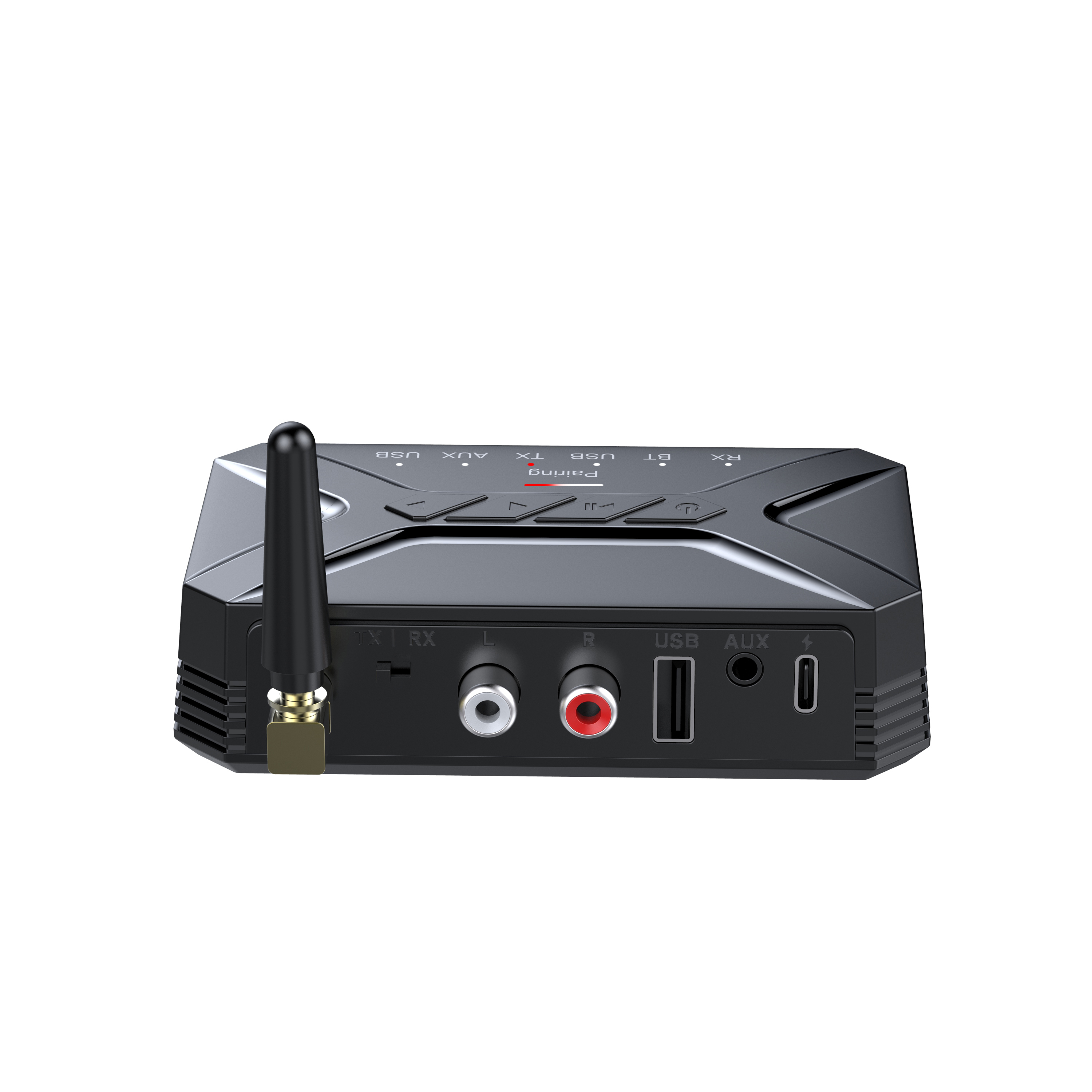 40M Bluetooth Audio Transmitter Receiver HD Low Latency Wireless Bluetooth5.0 Adapter 3.5mm AUX Jack RCA USB for TV PC Headphone