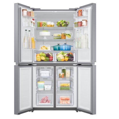SAMSUNG 468L 4-Doors French Door Refrigerator with Twin Cooling Plus and Digital Inverter Technology
