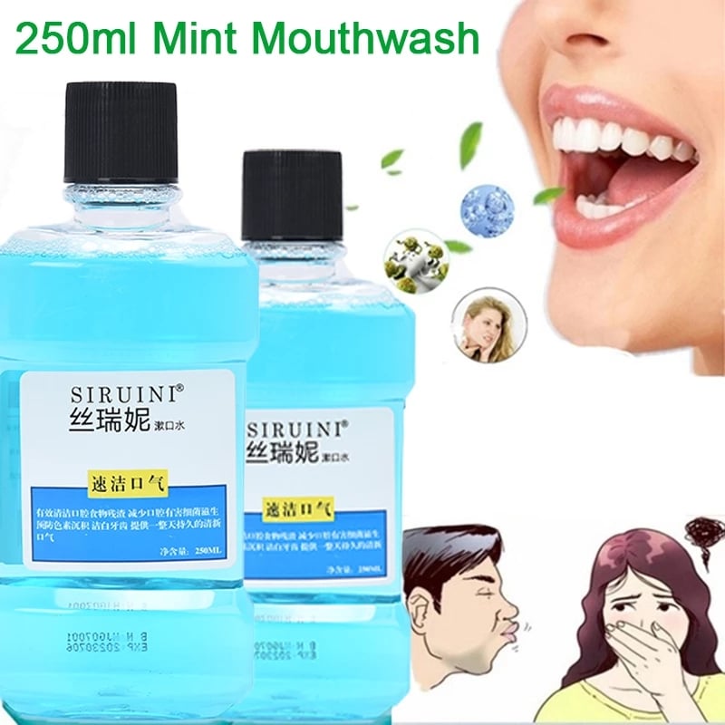 Mouthwash Clean Tartar Care Fresh Breath Mint Fresh Oral Care Cleaner Antiseptic Bad Breath Remover Teeth Whitening