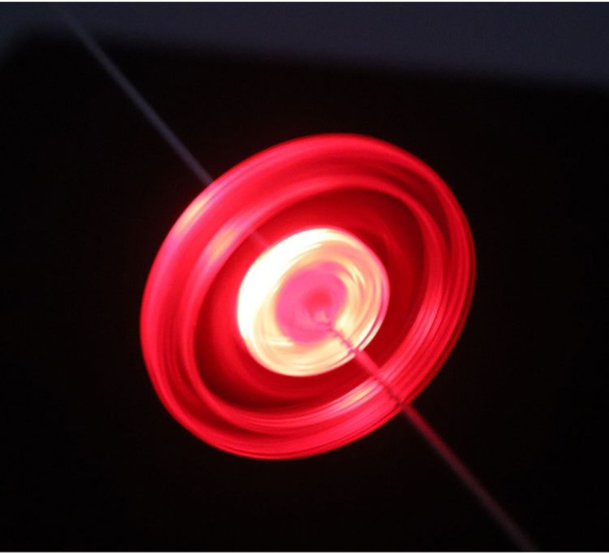 1pc Flash Pull Line Led Flywheel Hot Fire Wheel Glow Flywheel Whistle Creative Classic toys for Children Gift toy