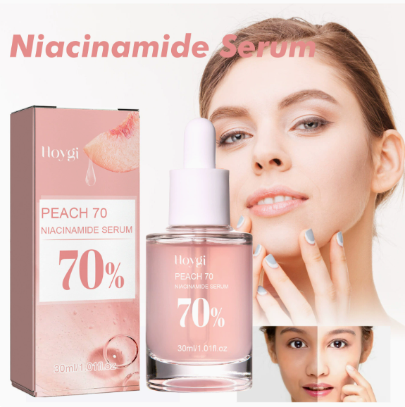 Niacinamide Facial Serum Fade Melanin Moisturzing Rejuvenation Shrink Pores Smooth Brightening Skin Care Dark Spot Remover Serum