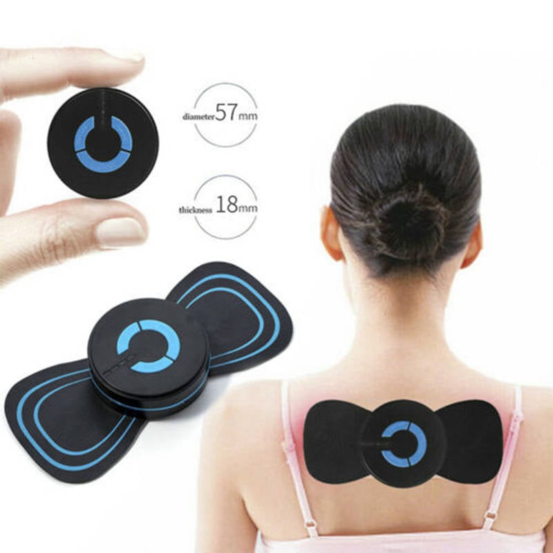 Electric Shoulder Neck Massage Pad Cervical Vertebra Waist Arm Leg Massager UK