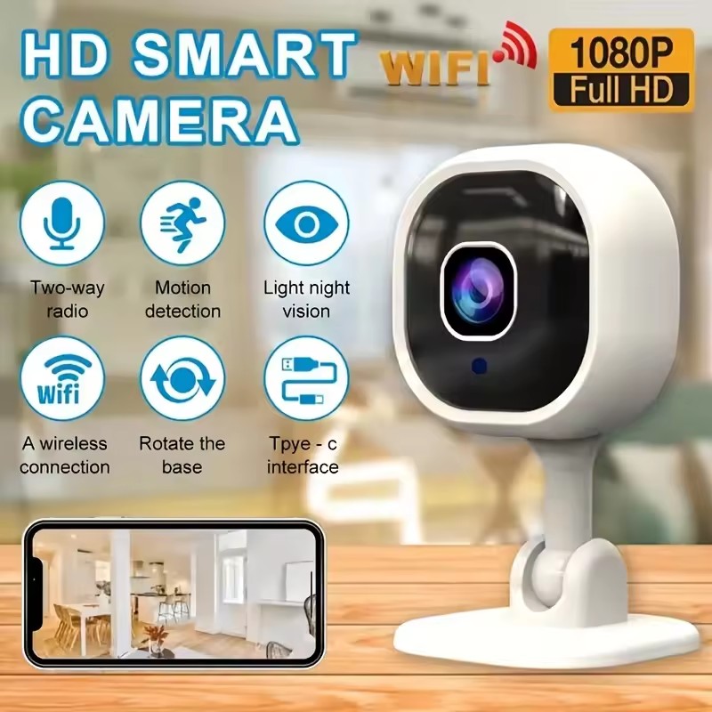 A3 Home Wireless IP Camera WiFi Security Surveillance Camera TwoWay Audio Baby Motion Detection IR Night Vision APP Remote
