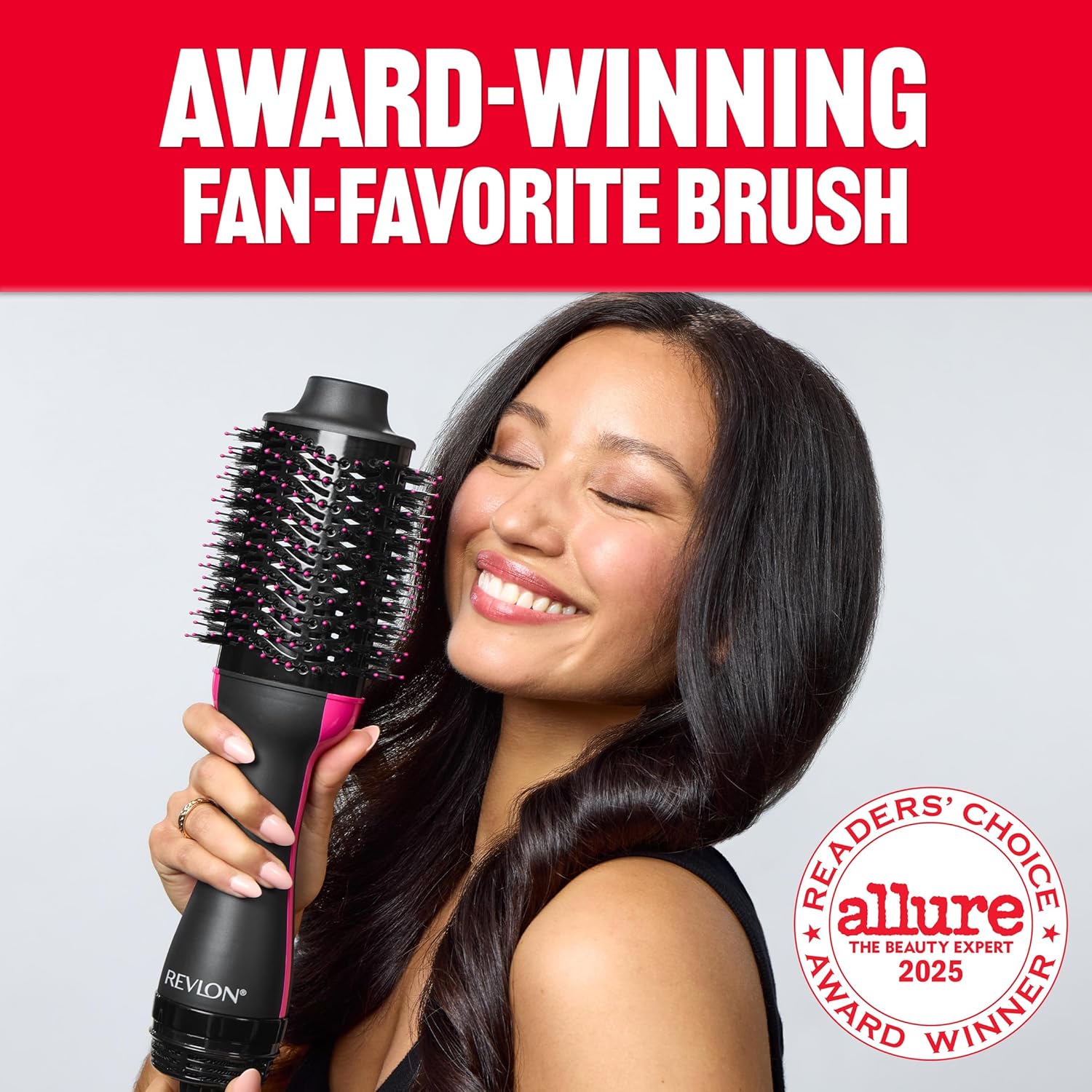 REVLON One-Step Volumizer Hair Dryer and Styler – Easy Salon-Style Blowouts – Less Frizz, More Shine, and Reduced Heat Damage, for All Hair Types and