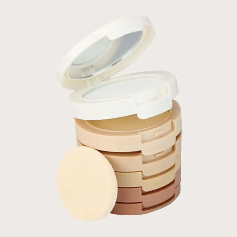 5 In 1 Makeup Face Concealer Pressed Powder Contour Shading Concealer