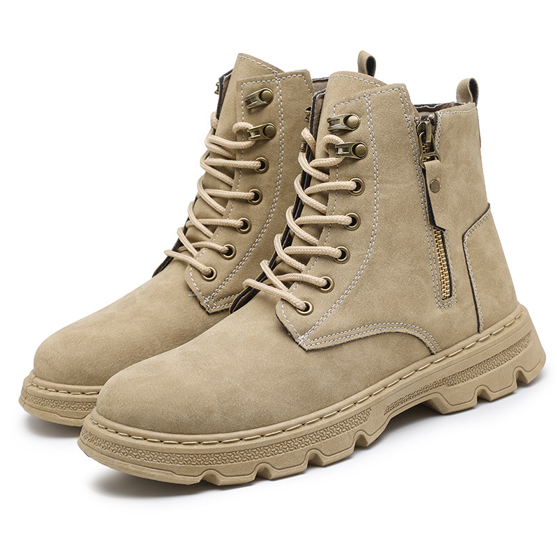 Fashion Men Boots Soft Leather Pointed Toe Business Shoes Leisure Men Ankle Boots Dress Shoes Formal Moccasins