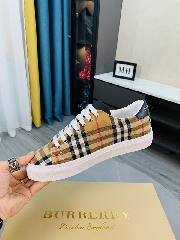 Burberry sneakers twill canvas shoes lovers shoes casual shoes low-cut walking shoes non-slip running shoes 38-44