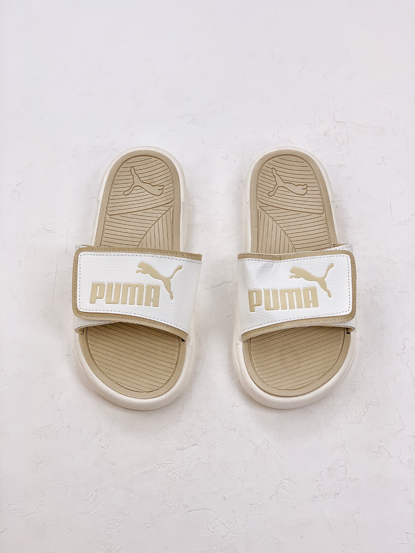 Puma ROYALCAT casual slippers new men's and women's beach sports Velcro sandals and slippers size 36-45