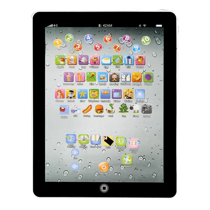 Child Touch Type Computer Tablet English Learning Study Machine Toy Simple English early education machine Brinquedos