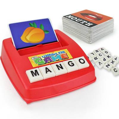 Children Toys Fun Learning English Spell Word for Early Childhood Educational