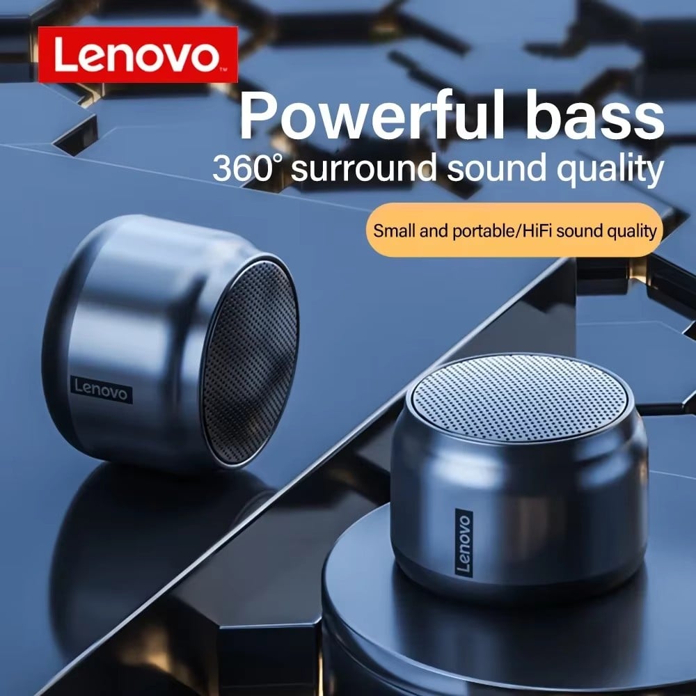 100% Original Lenovo K3 USB Bluetooth Speaker Portable HIFI Outdoor Loudspeaker Long Endurance Music Player Surround Bass Box