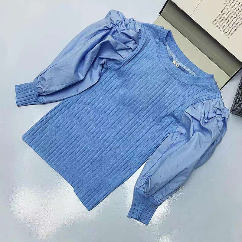 Baby Girls Loong Sleeve Shirt Princess Shirt for Tddler Girl Sweet Pullover Casual Shirt Children Tops