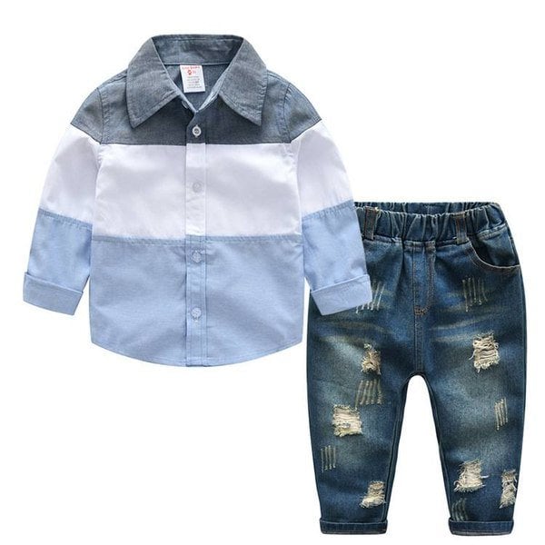 Children Clothing Spring Toddler Boys Clothes Gentleman Outfit Kids Clothes Tracksuit For Boys Clothing Sets 2 -7 Year