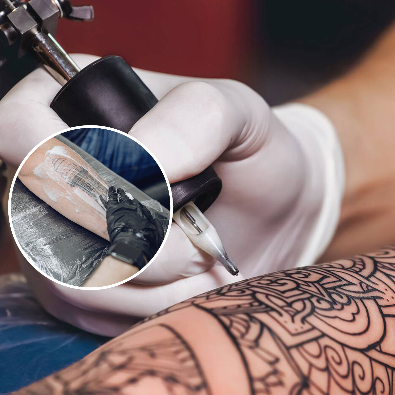 1pc South Moon Tattoo Care Cream Gently Cleans, Moisturizes, Repairs, and Lightens Tattoo Marks Skin Care Cream