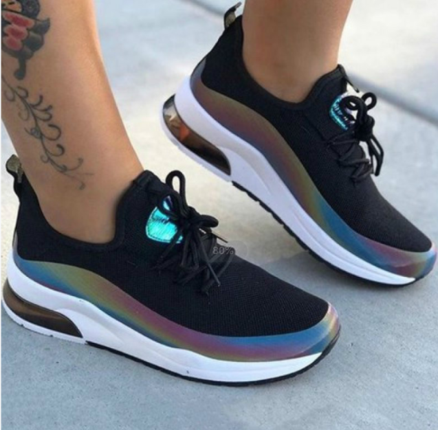 Women's shoes with the same mesh breathable dad's shoes ins2023 new fashion couple sports casual shoes cross-border