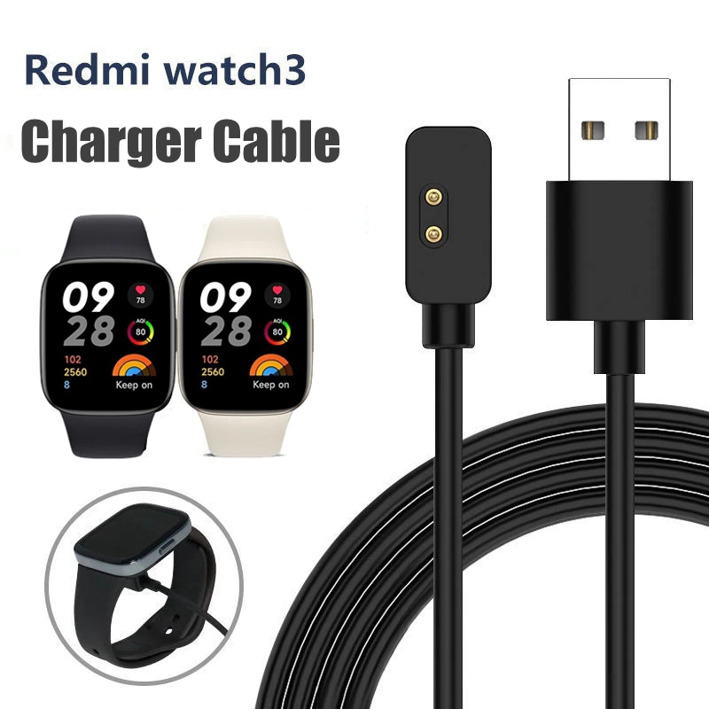 Description USB Charging Cable For Redmi smart band pro Magnetic Charger For Xiaomi Redmi watch3 watch 2 lite Fast Charging