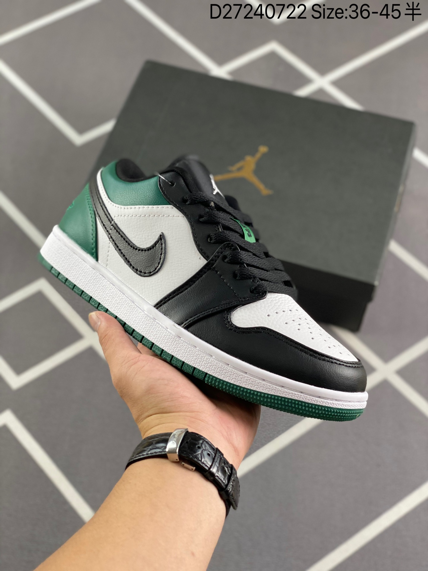Jordan Brand 1 Low Top Basketball Shoes Sport Walking Shoes Comfortable Men's Shoes Non-slip Platform Shoes Size 36-45