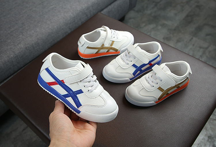 autumn new children's sports shoes low to help boys and girls breathable casual shoes