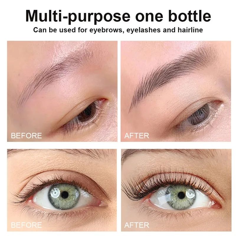 1pc Eyebrow Eyelash Growth Serum Fast Growing Prevent Hair Loss Damaged Treatment Thick Dense Eyes Makeup Care Products B2-923
